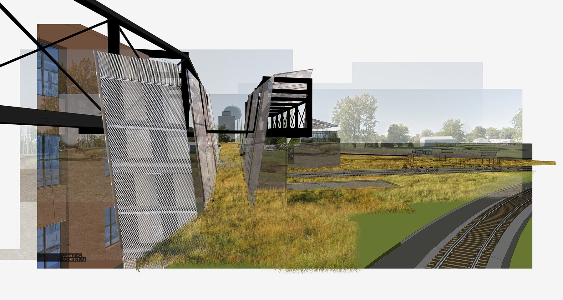 NoRender Quick Collage Visualizing Architecture