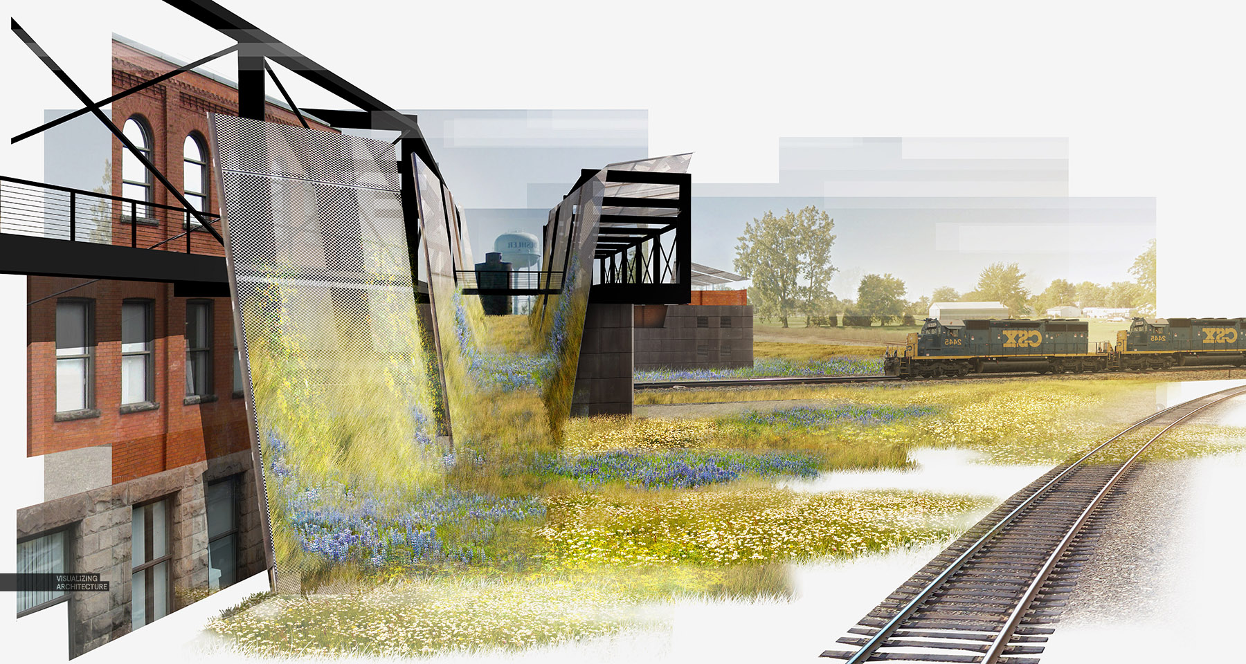 NoRender Quick Collage Visualizing Architecture