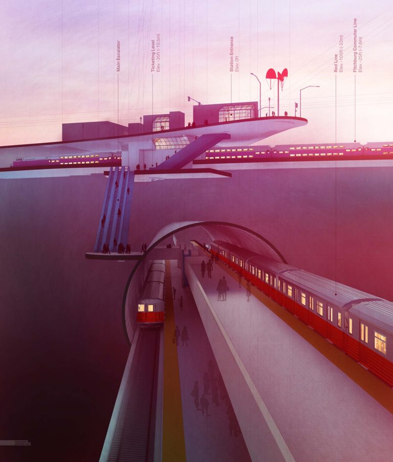 Porter Sq. Station Existing Conditions Visualizing Architecture