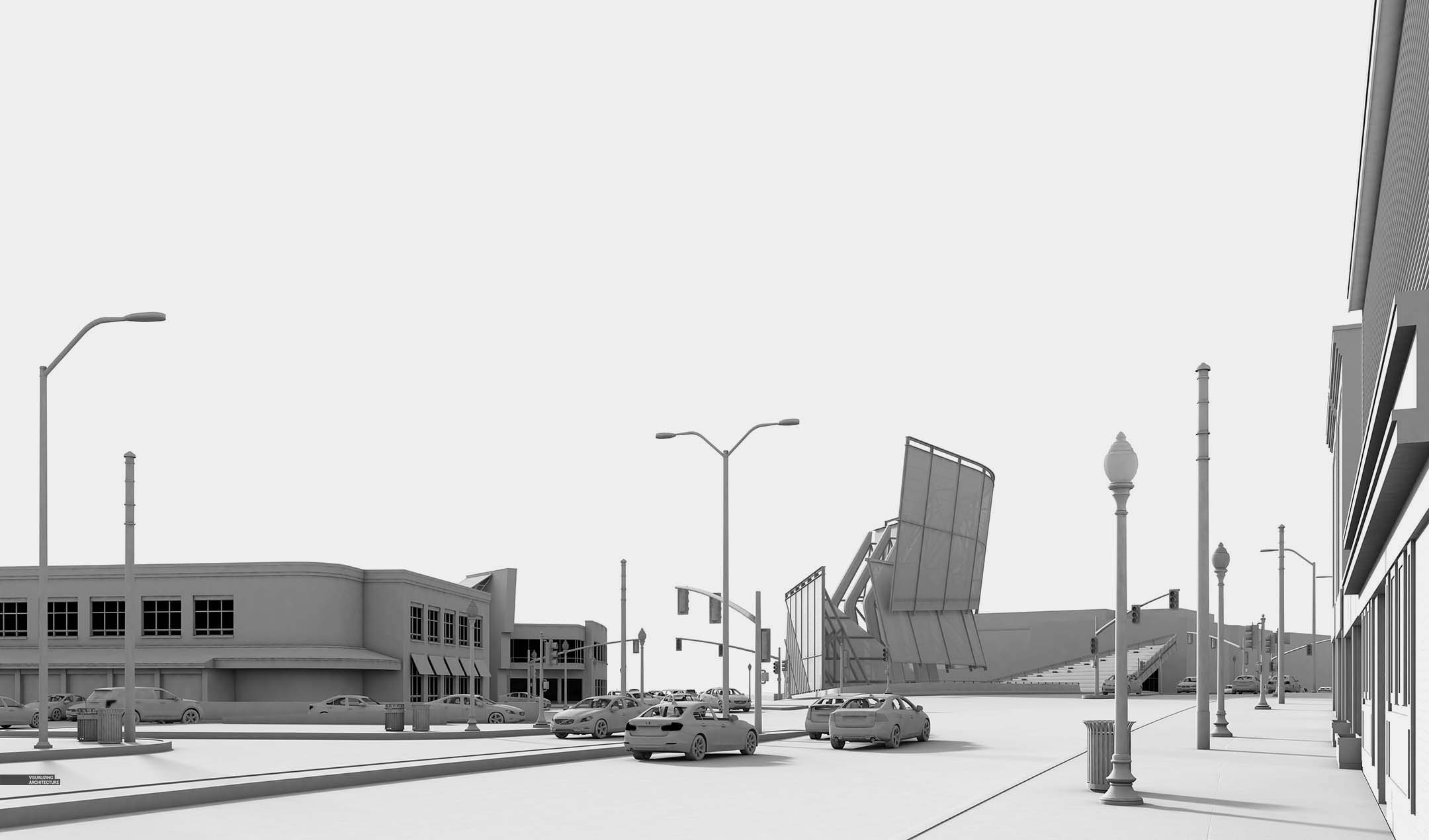 Porter Sq. Distant View Visualizing Architecture