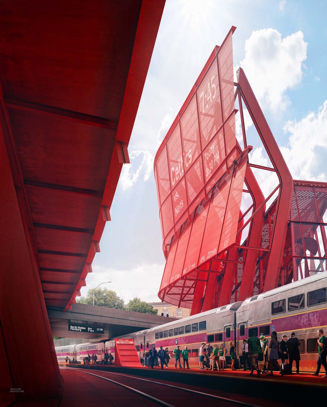 Porter Square Platform Visualizing Architecture