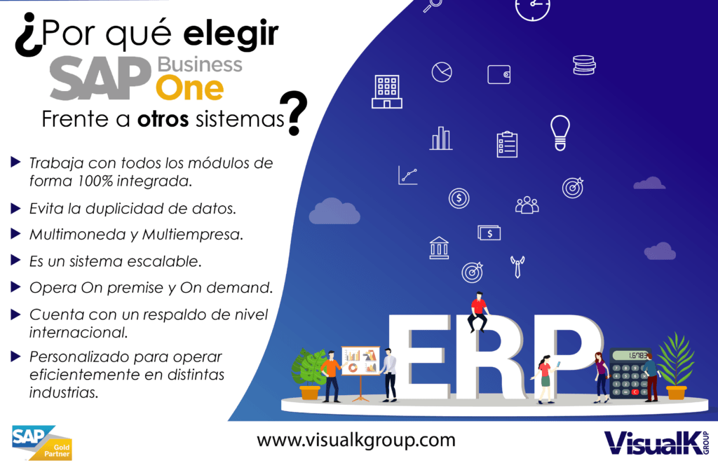 Conoce por qué elegir SAP Business One VisualK Group