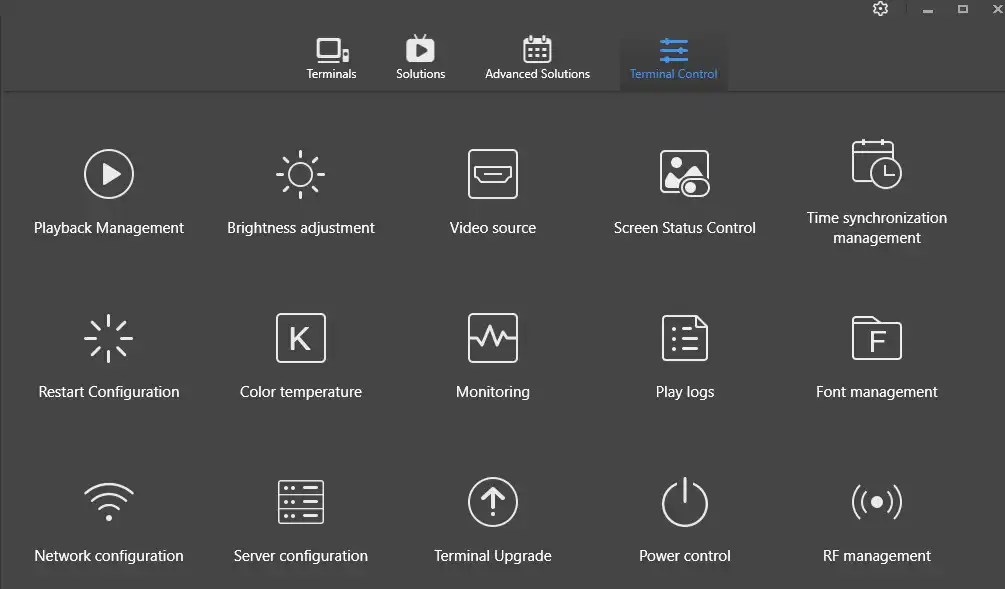 Software for LED displays