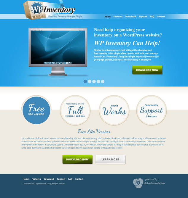 WordPress web design for Colorado based web development co.