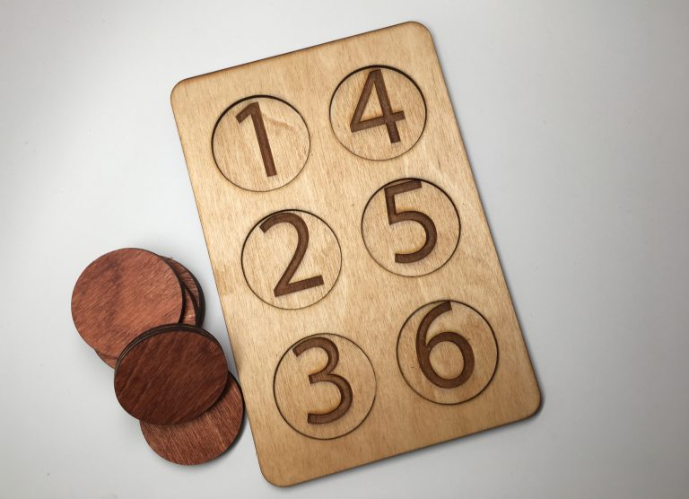 Tactile Enlarged Braille Cell Teaching Aid