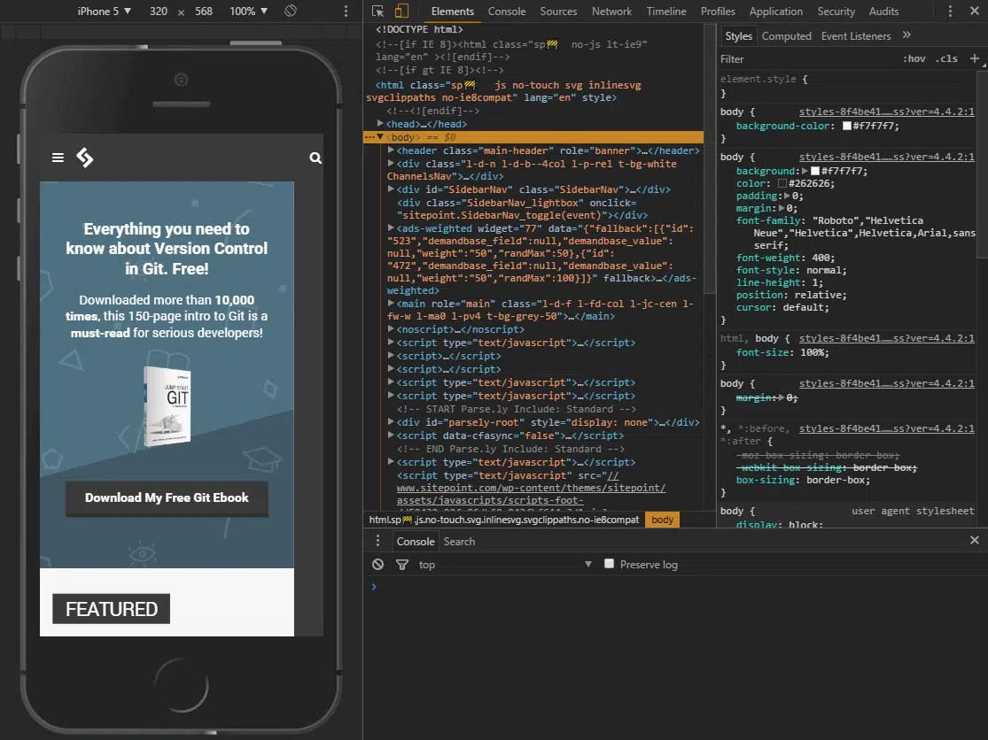 How to Simulate Mobile Devices In Browser Visualmodo