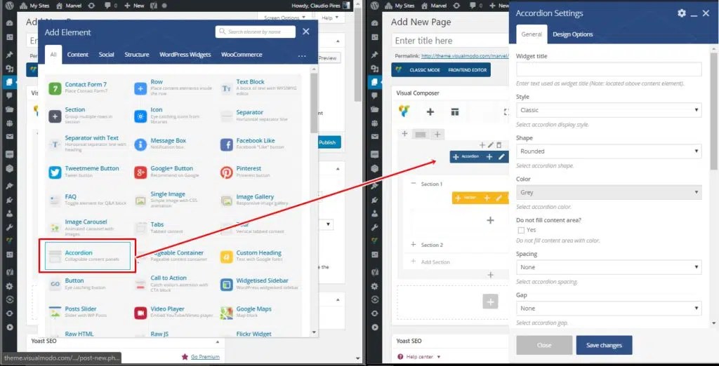 Toggle and Accordion In WordPress Visualmodo Guides