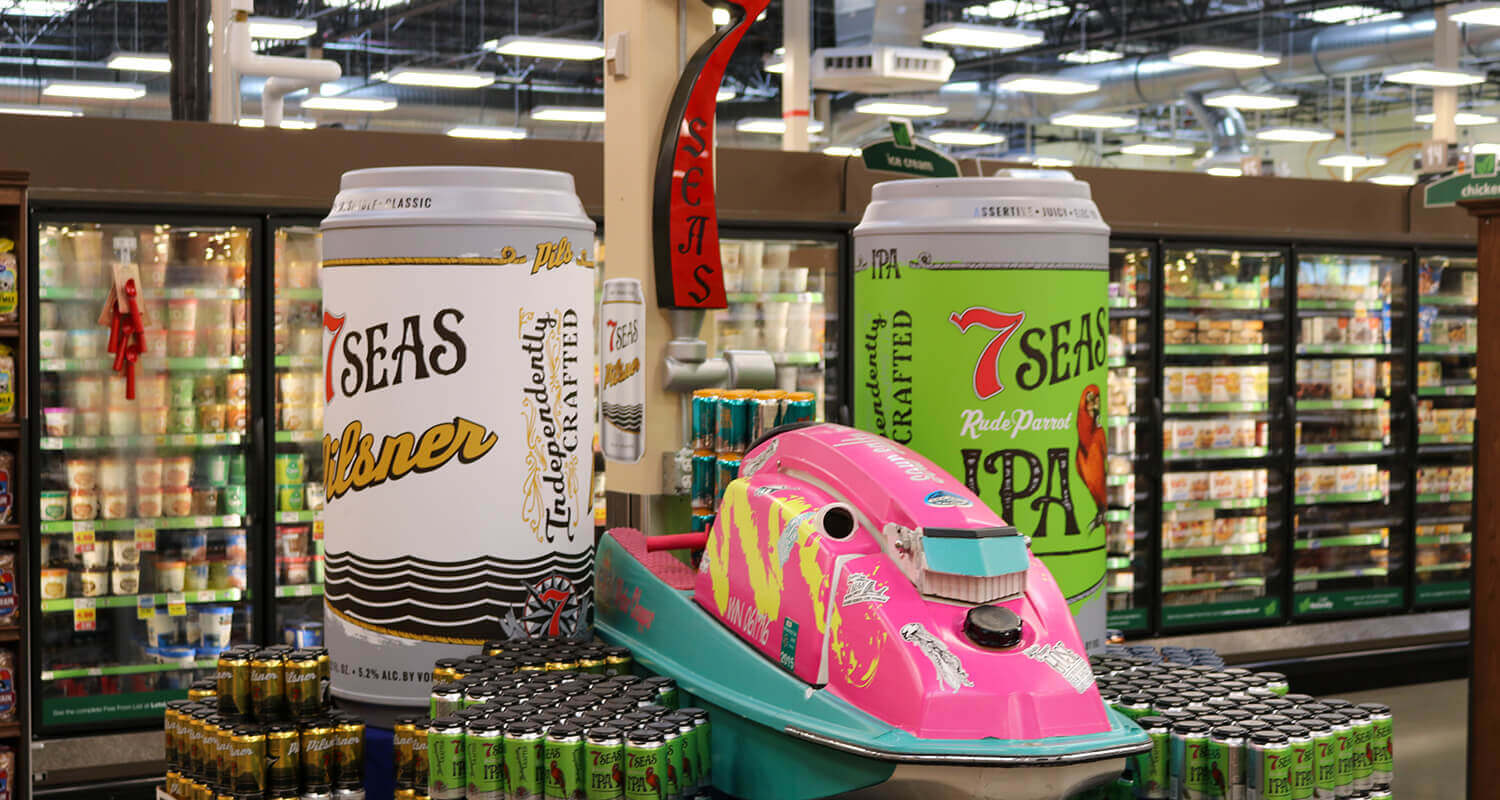 Giant Beer Cans Visual Options