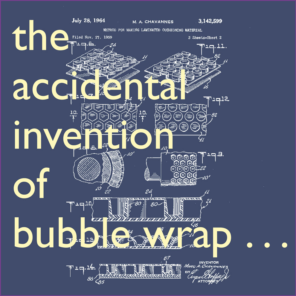 visualsyntax the accidental invention of bubble wrap