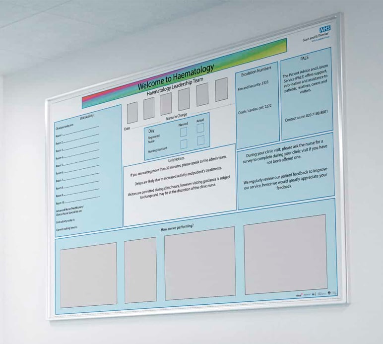 to Ward Boards Customisable Visual Systems Healthcare