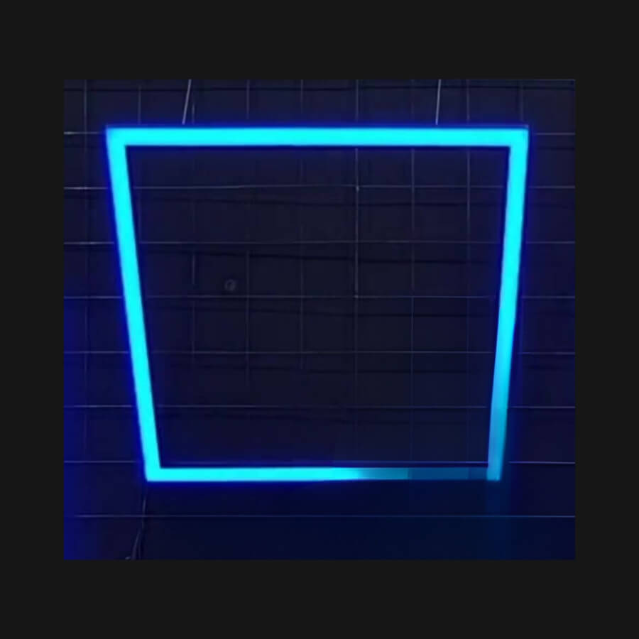 Luminárias Quadradas de Led DMX Visual Tech