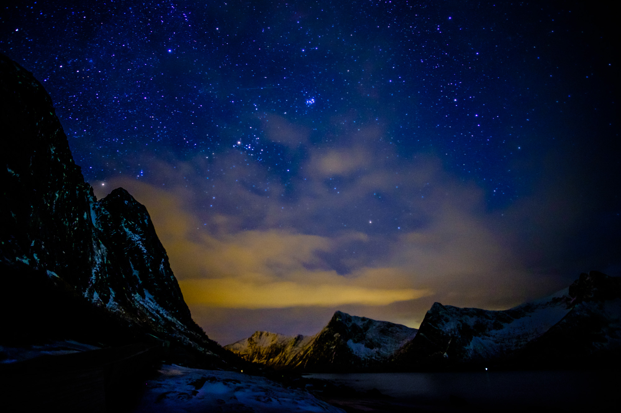 How to approach Night Photography in Winter Visual Wilderness