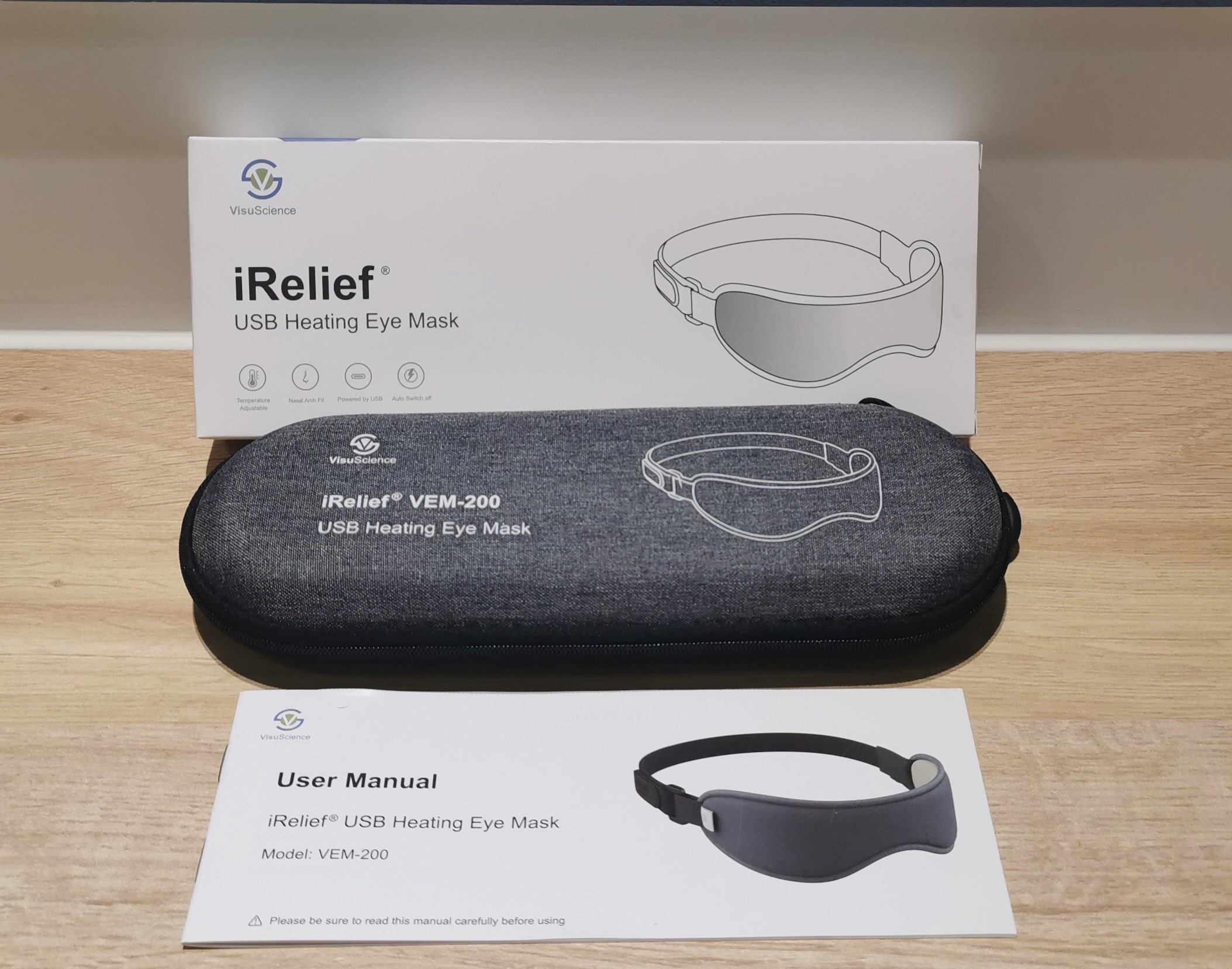 iRelief USB Heating Eye Mask