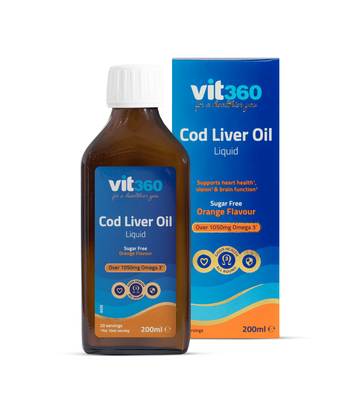 Cod Liver Oil Orange vit360