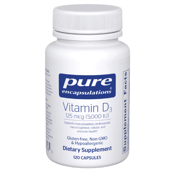 Vitamin D3 125 mcg (5,000 IU) by Nature's Sunshine