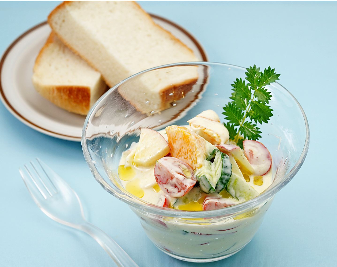 フルーツたっぷり！ヨーグルトサラダ vitabrid levelup