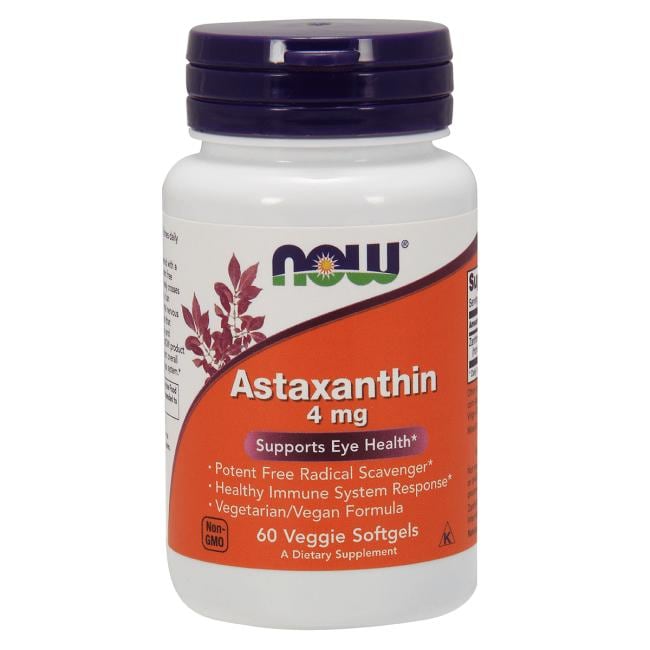 Astaxantina 4 mg 60 Cápsulas en Gel Veganas Vitadealer