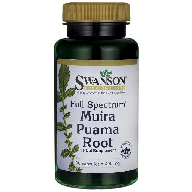 Muira Puama 400 mg 90 Cápsulas Vitadealer