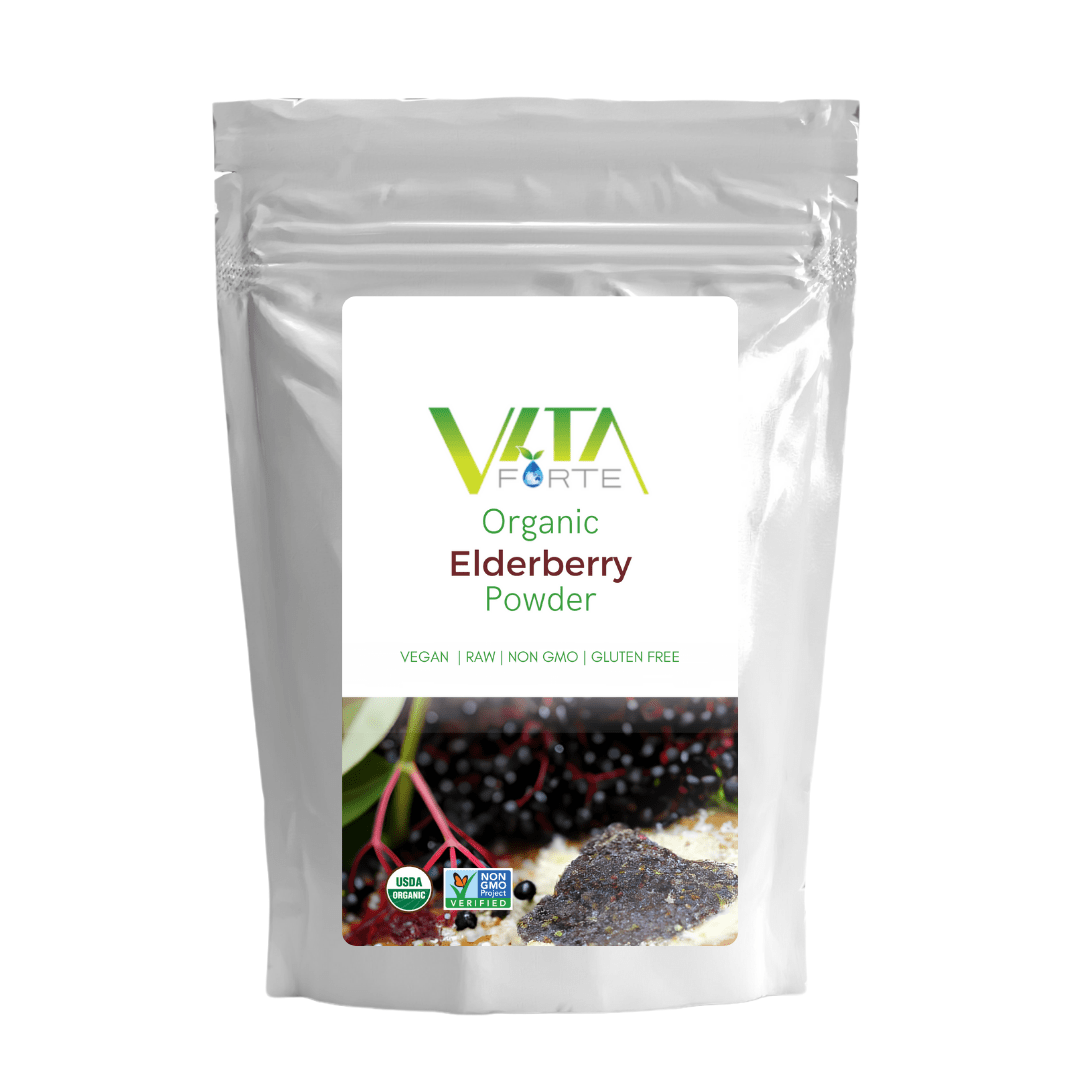 Organic Freeze Dried Elderberry Powder (10kg) Vita Forte Inc