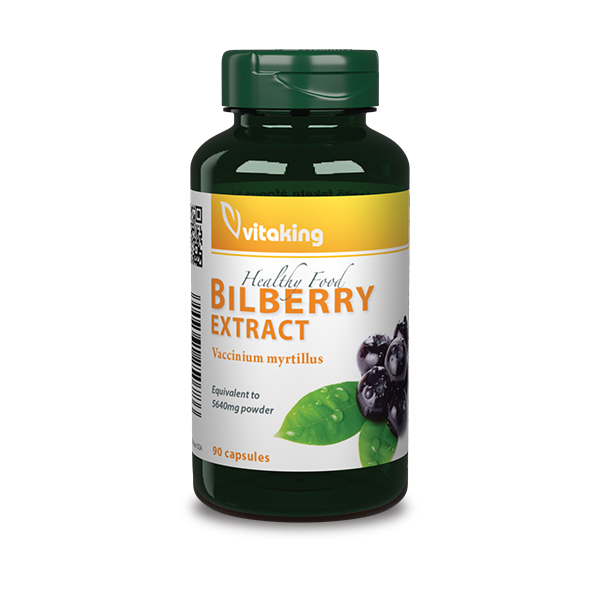 Bilberry Extract 470 mg (90 veggie capsules) Vitaking