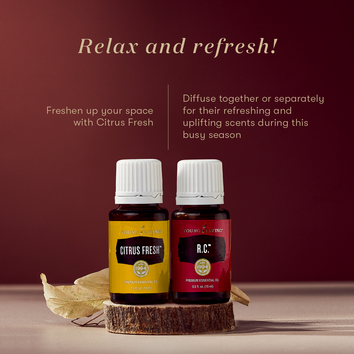 Citrus Fresh & R.C. Benefits Vital 180 Community