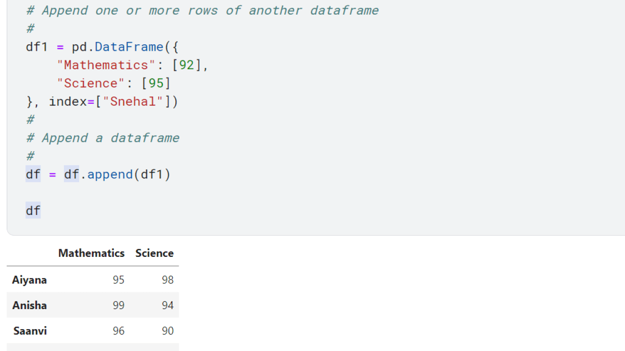 Pandas Concatenate Data Frames Vertically In R
