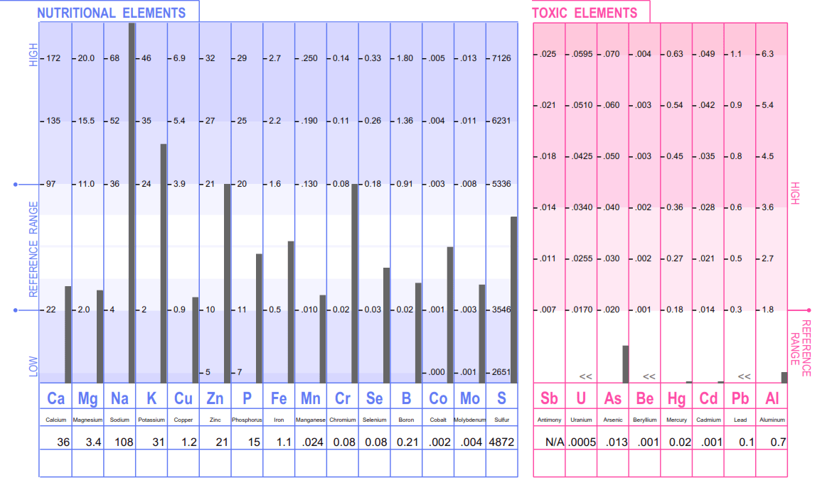 Hair Tissue Mineral Analysis (HTMA) Vital Mind Coaching