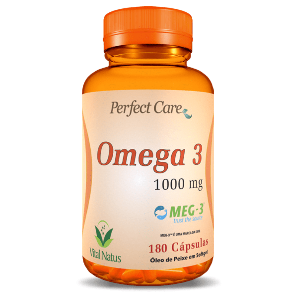 ÔMEGA 3 1G C/180 CÁPSULAS PERFECT CARE Loja Vital Natus Viva melhor