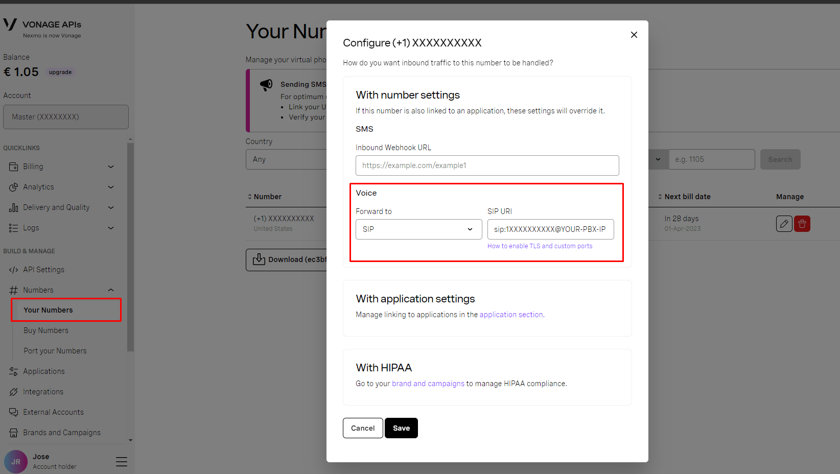 StepbyStep Guide Integrating Vonage SIP Trunking With VitalPBX 4.
