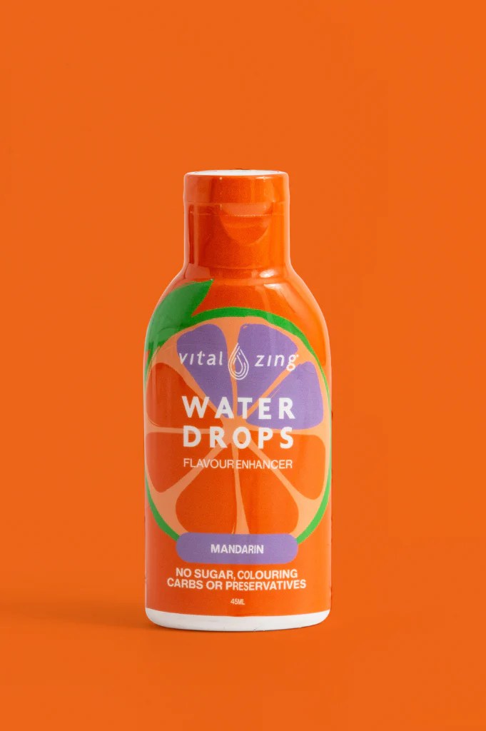 Mandarin Water Drops Vital Zing Australia