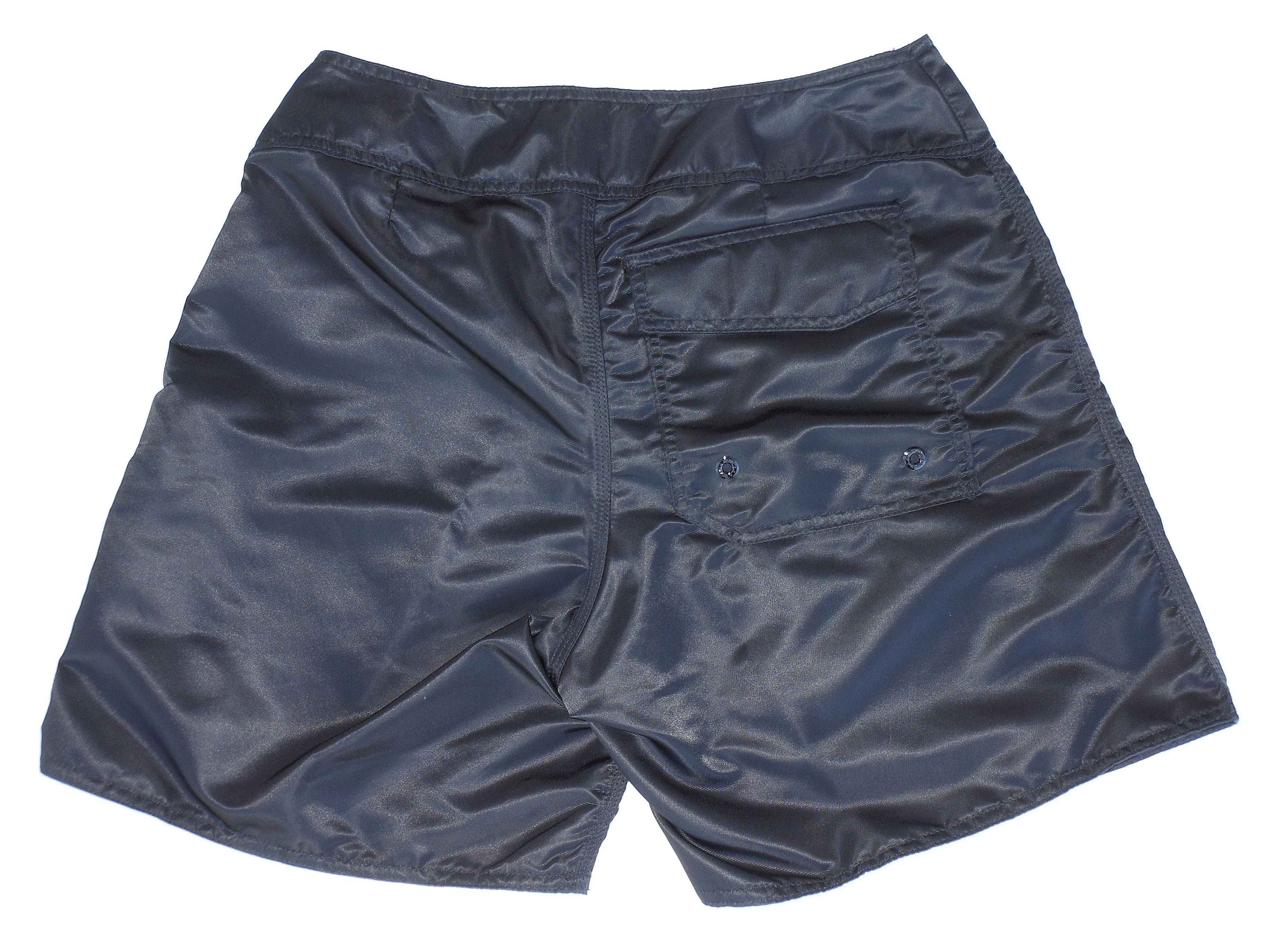 Mens Board Short Made in USA Wild Records Vitamin Blue