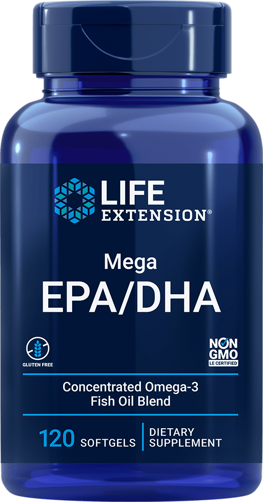 Omega3 Mega EPA/DHA (120 softgels) Vitamin Nutrition RD