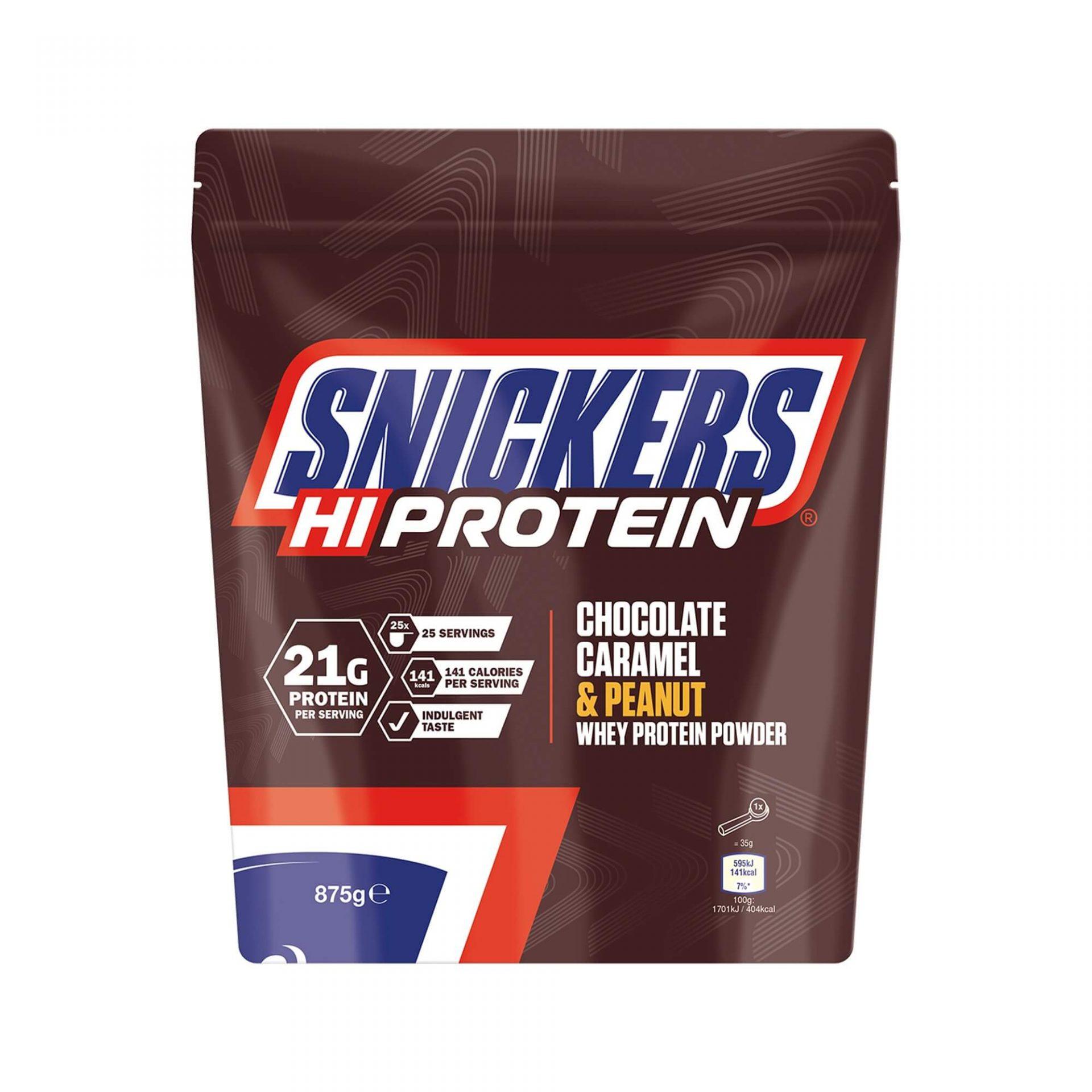 Snickers Protein Powder 875g אבקת חלבון סניקרס מומלצת