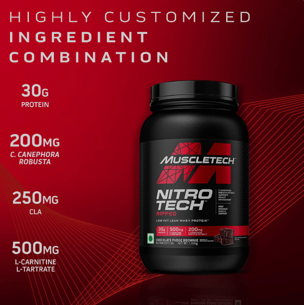 MuscleTech NitroTech Ripped 1.8kg
