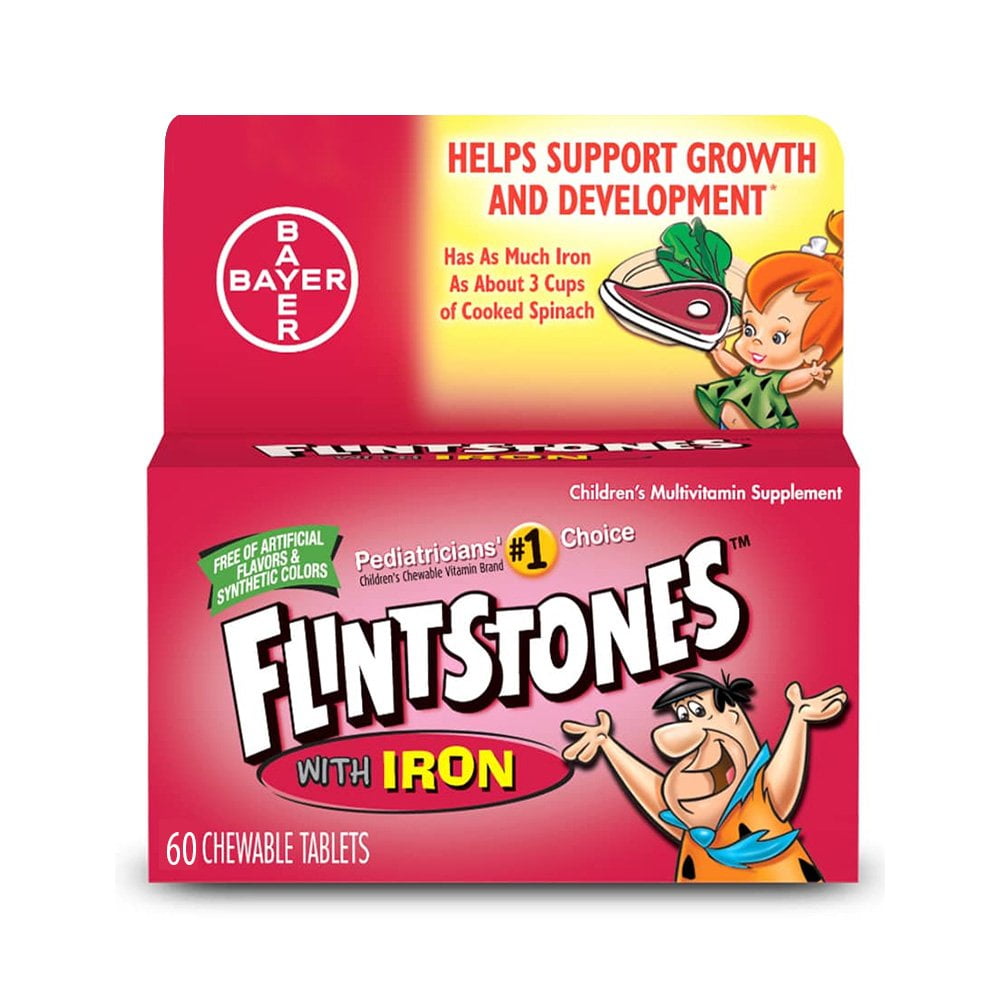 FLINTSTONES with Iron 60 chewable tablets online in Pakistan