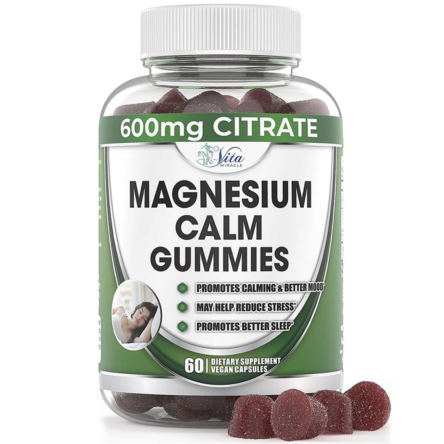 Magnesium Gummies 600mg VitaMiracle