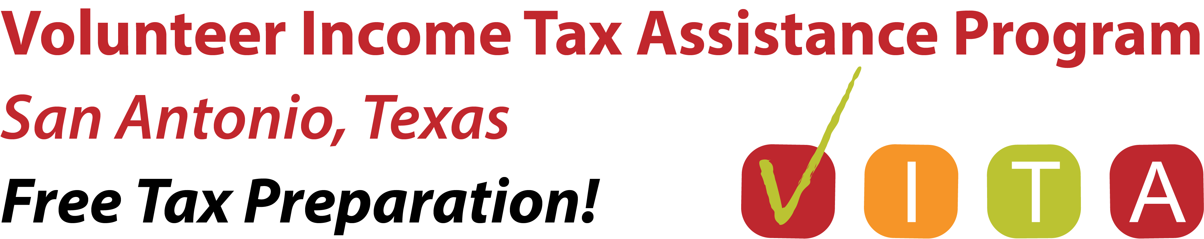 VITA San Antonio | Free tax prepraration