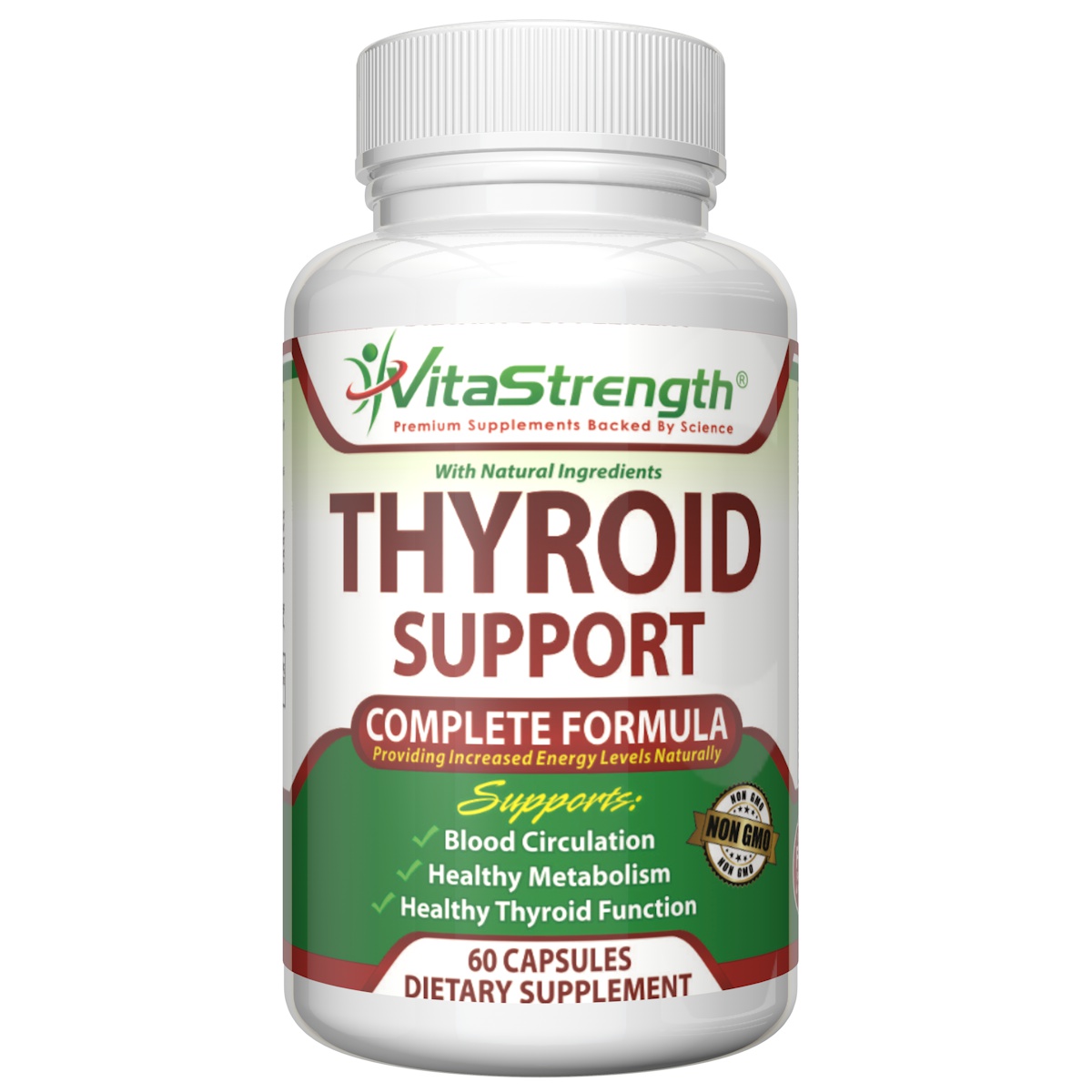 VitaStrength Premium Thyroid Support Complete Formula to Help