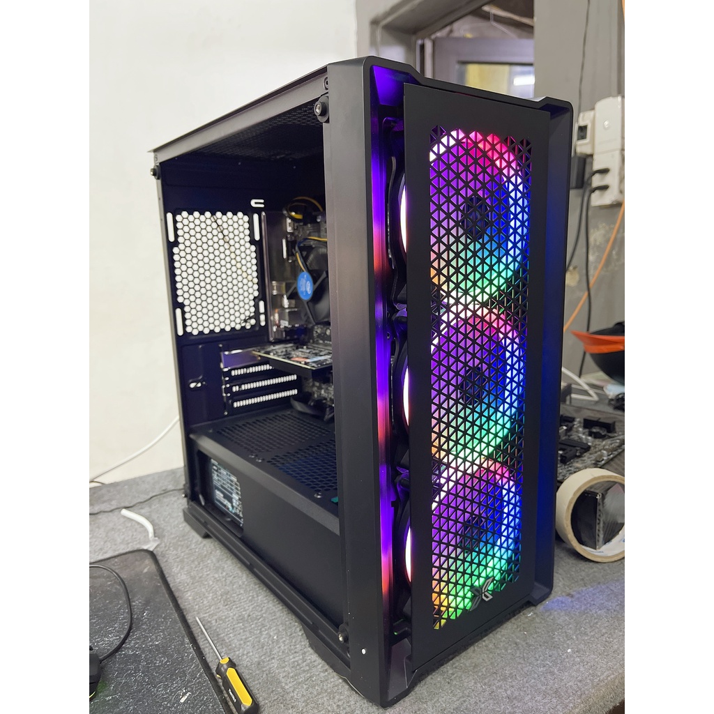 Vỏ Case XIGMATEK LUX M 3FR ( Sẳn 3 Fan RGB)