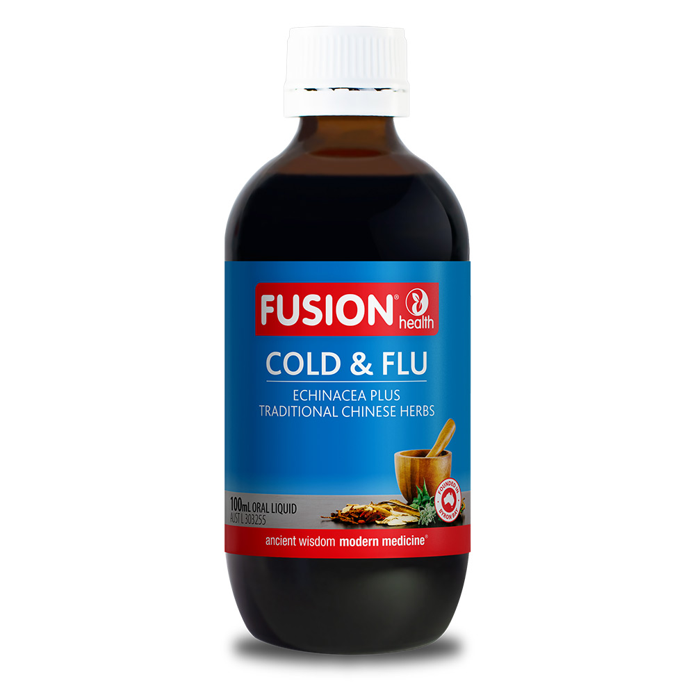 Fusion Cold & Flu (30, 60 Tablets, 100ml, 200ml) Vitology