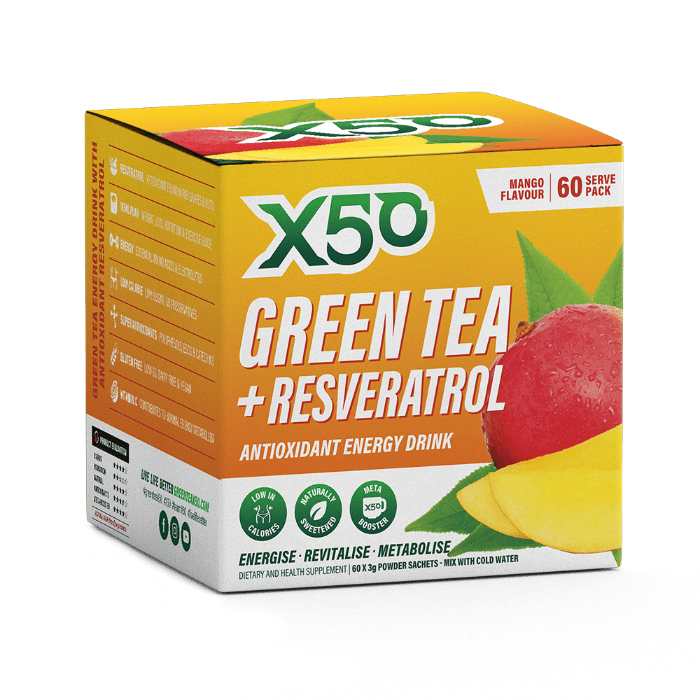 X50 Green Tea (60 Serves) Vitology