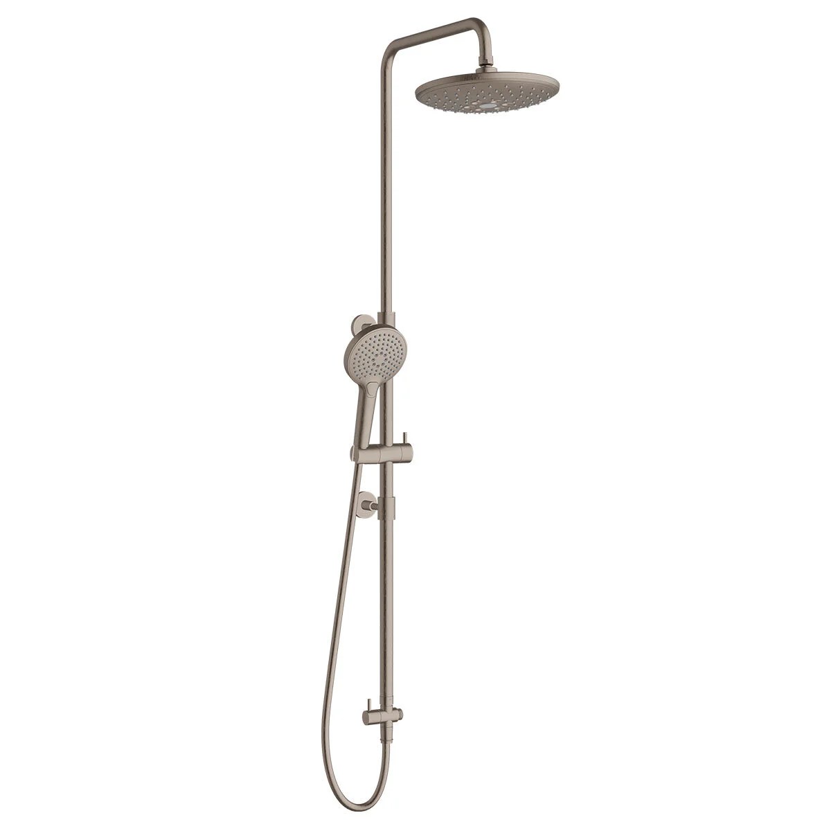 Shower System Bliss Round With Round Shower Head And Hand Shower