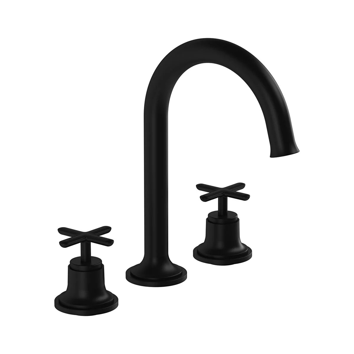 Basin Mixer Origin Classic Three Holes For Basins Black Matt A4289136