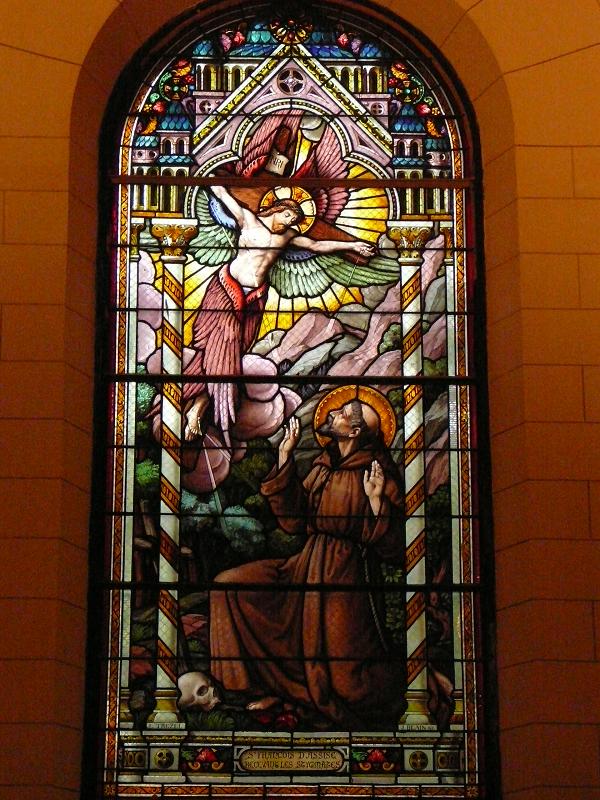 Photos de Vitraux Saint François d'Assise