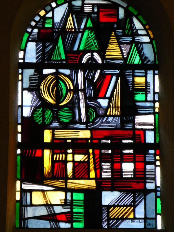 Photos de Vitraux église Sainte Jeanne de Chantal Paris