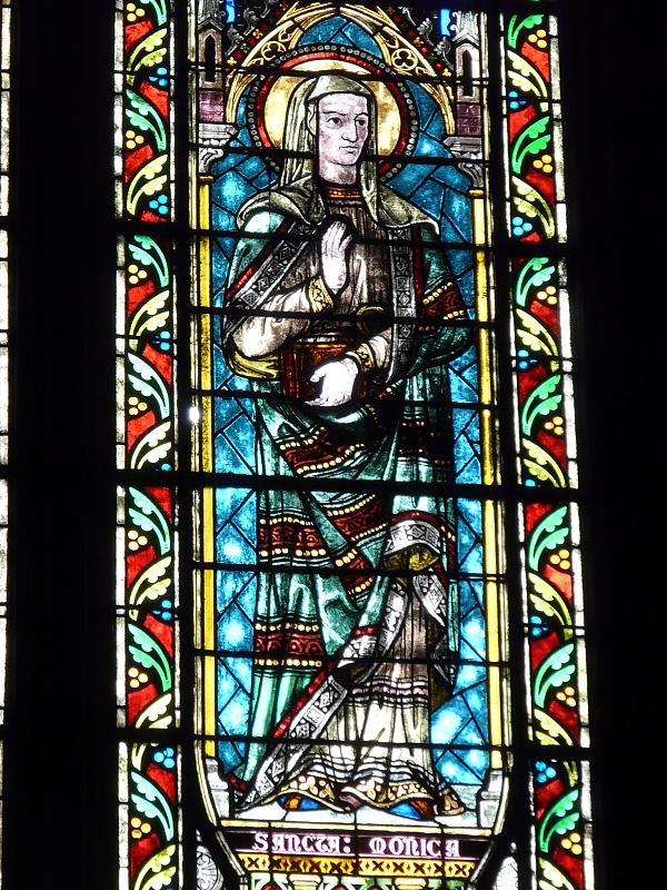 Photos de Vitraux Saint Augustin et Sainte Monique