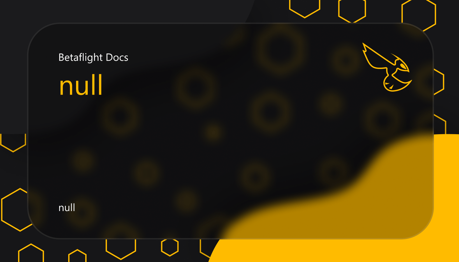 Signal Flow Diagram Betaflight