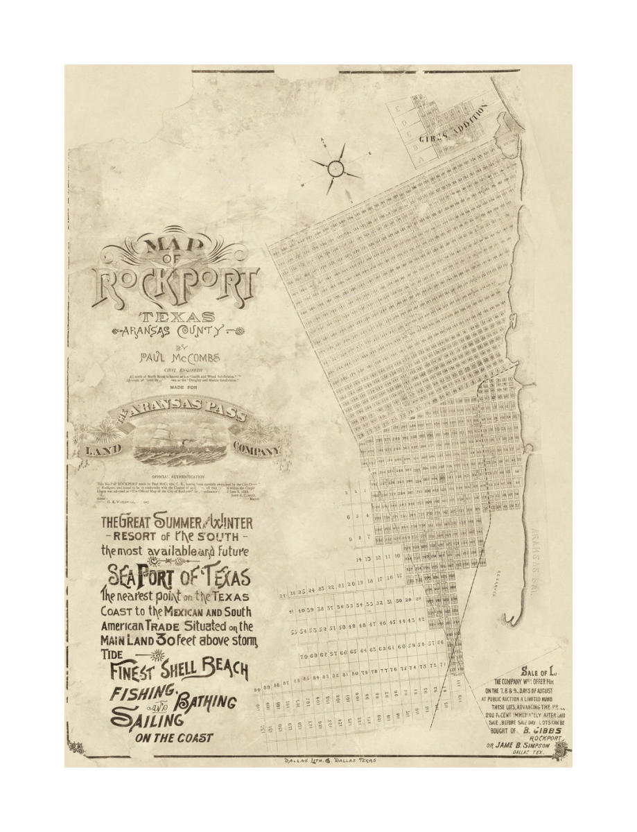 Map Of Texas Showing Rockport Hot Sale