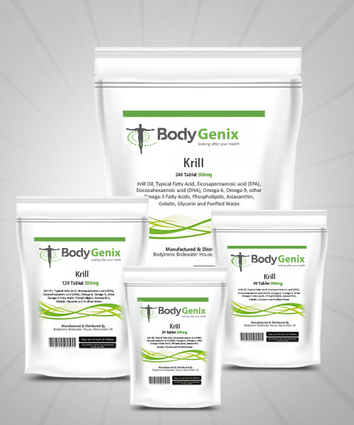 Buy Krill and Astaxanthin Tablets 500mg Vits online