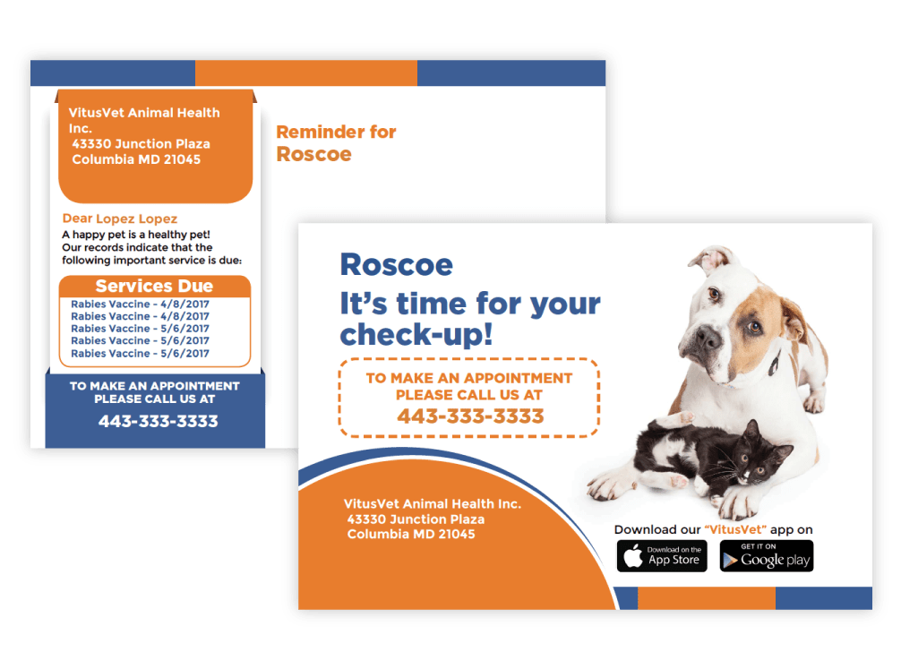 Save Money on Veterinary Postcards VitusVet